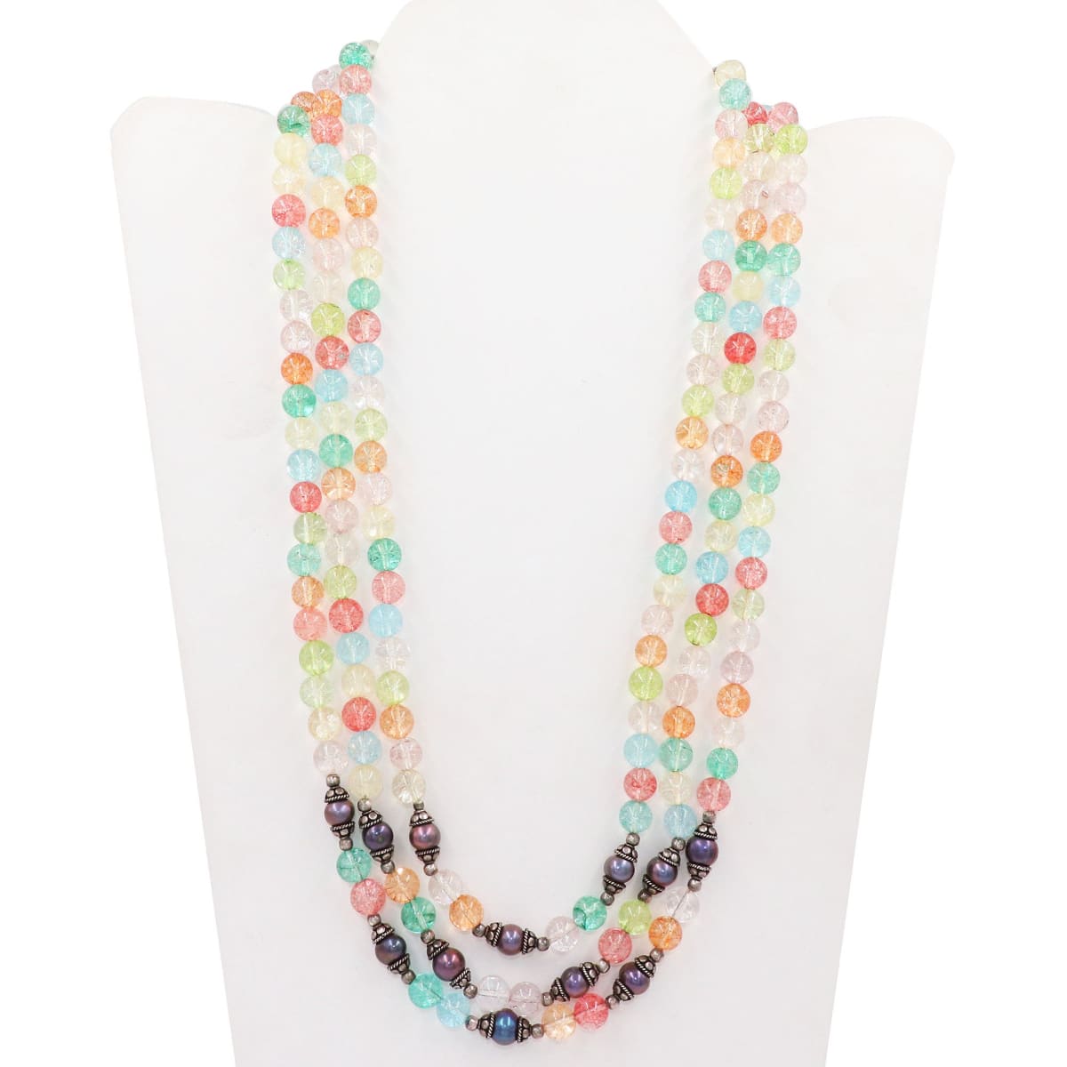 Amazon.com: Boho Rainbow Beaded Necklace Layered Neck Chain Multi Color Bead  Choker Necklaces Shell Star Butterfly Collar Jewelry Colorful Flower Chain  Beach Travel Hawaiian Costume Jewelry -Butterfly: Clothing, Shoes & Jewelry