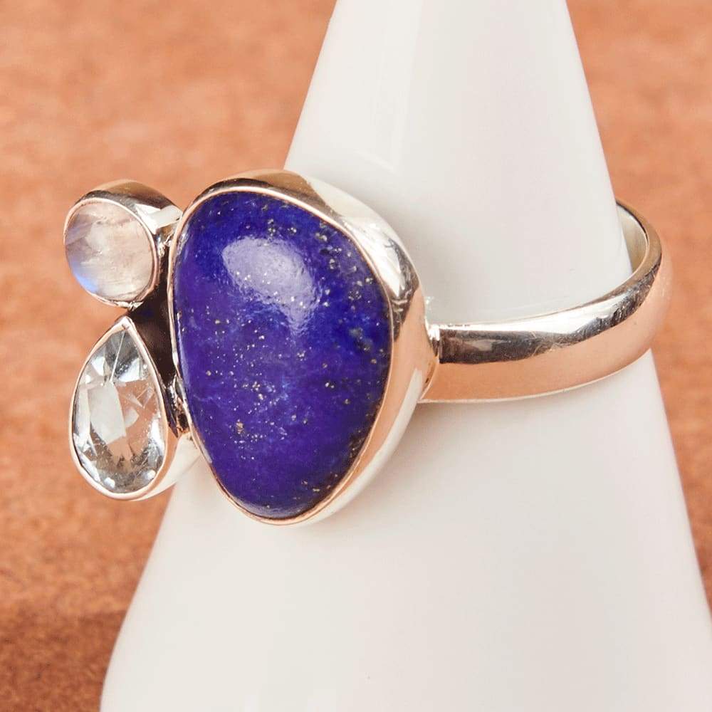 Aggregate 75+ lapis lazuli cabochon ring best