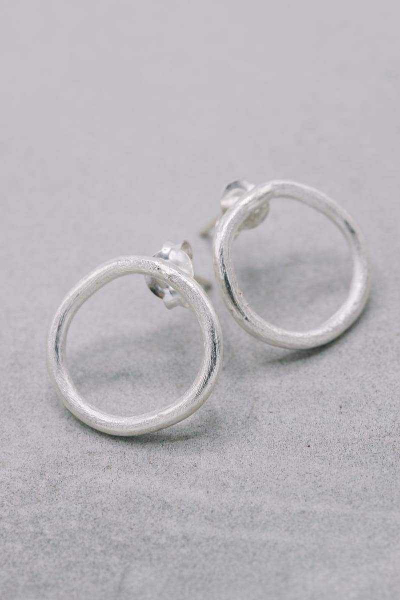 Fabulous round shape 925 sterling silver hoops earrings, amazing hanging  stylish fancy wedding tribal jewelry for girls women's s414 | TRIBAL  ORNAMENTS