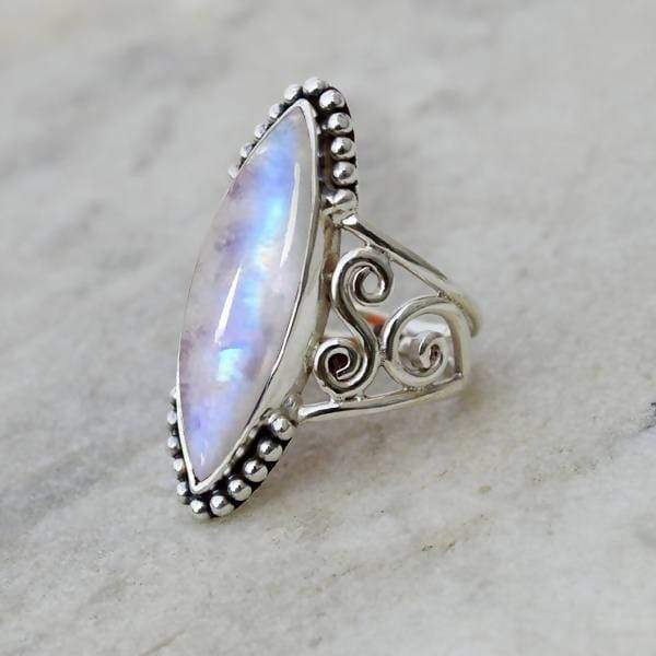 Amazon.com: Natural Pink Moonstone Ring, Moonstone Jewelry, Handmade Silver  Ring, 925 Sterling Silver, Mother Gift, Antique Ring For Women, Bohemian  Jewelry, Oval Moonstone Gemstone Ring (rose-quartz, 8.5) : Handmade Products