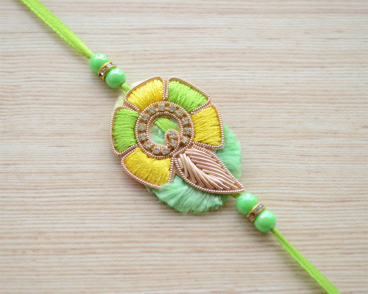 Rakhi Bracelet for Brother Gift Set for Kids Indian Handmade ...