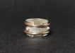 Rings Spinner Ring Band Antique Silver Sterling Wedding Bands Statement Gift