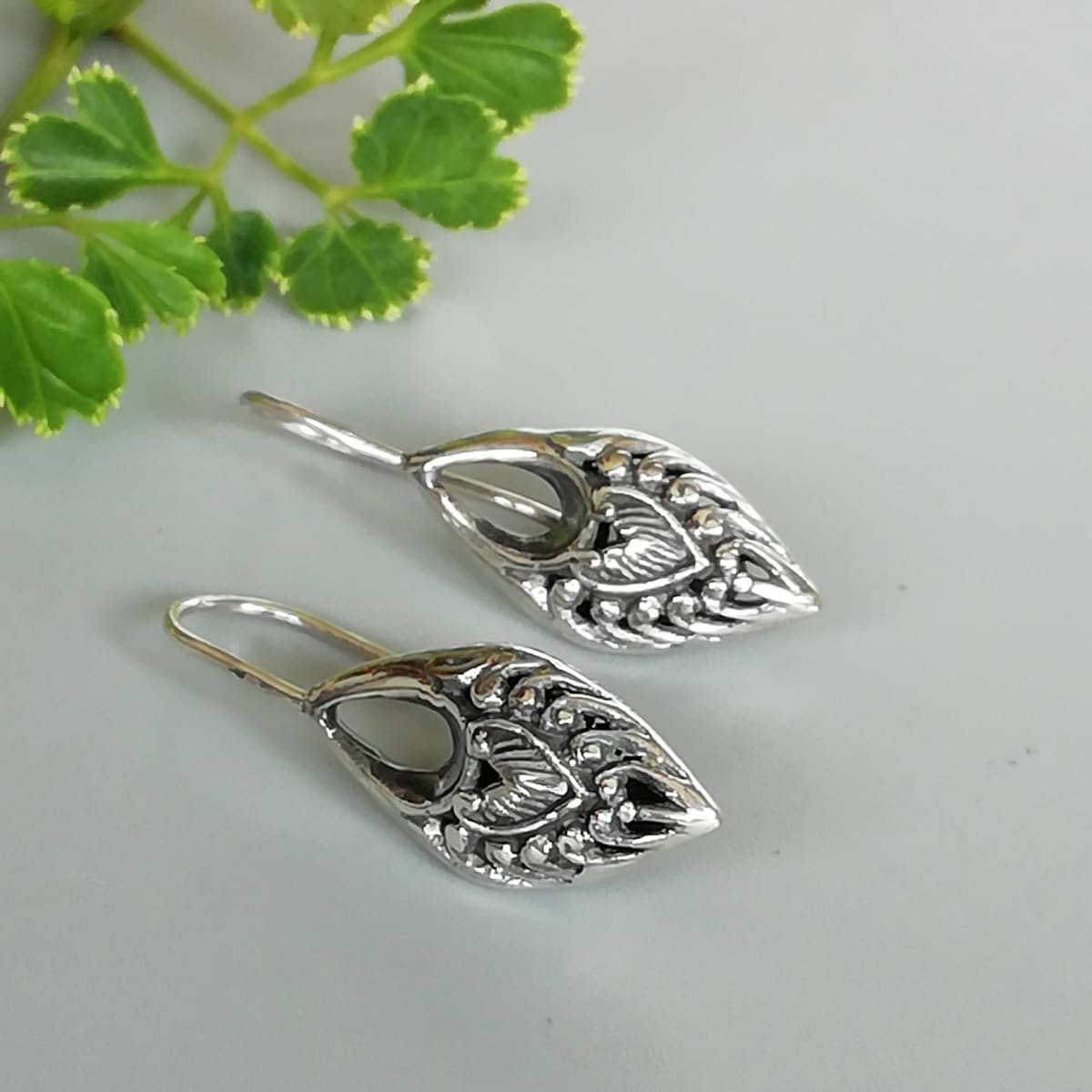 Filigree Earrings In Sterling Silver | Pascoes