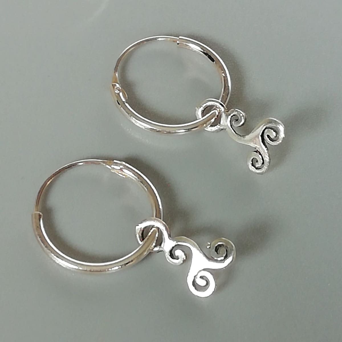 Silver Cast Earrings | CHART Metalworks