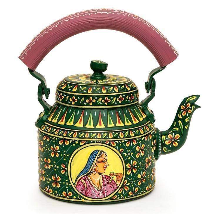 KAUSHALAM SMALL TEA KETTLE - KING & QUEEN