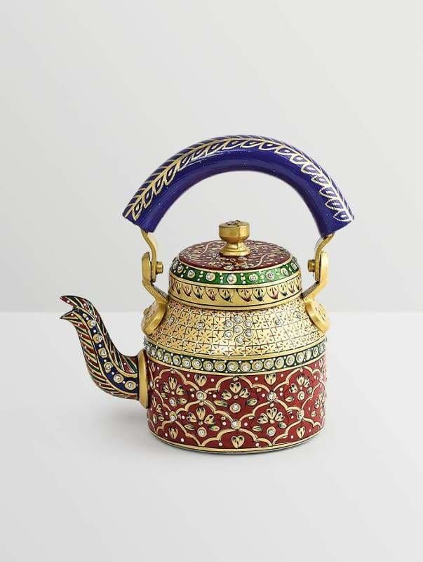 KAUSHALAM SMALL TEA KETTLE - KING & QUEEN