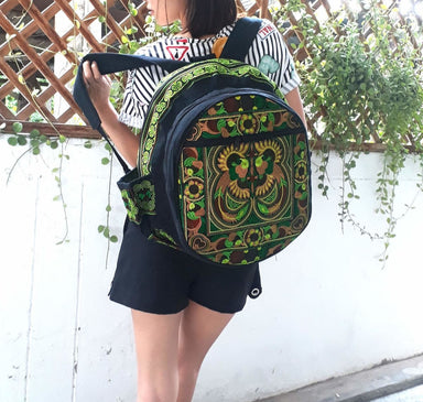 Ethnic Hippie Yoga Mat Bolster Shoulder Bag, Handmade By