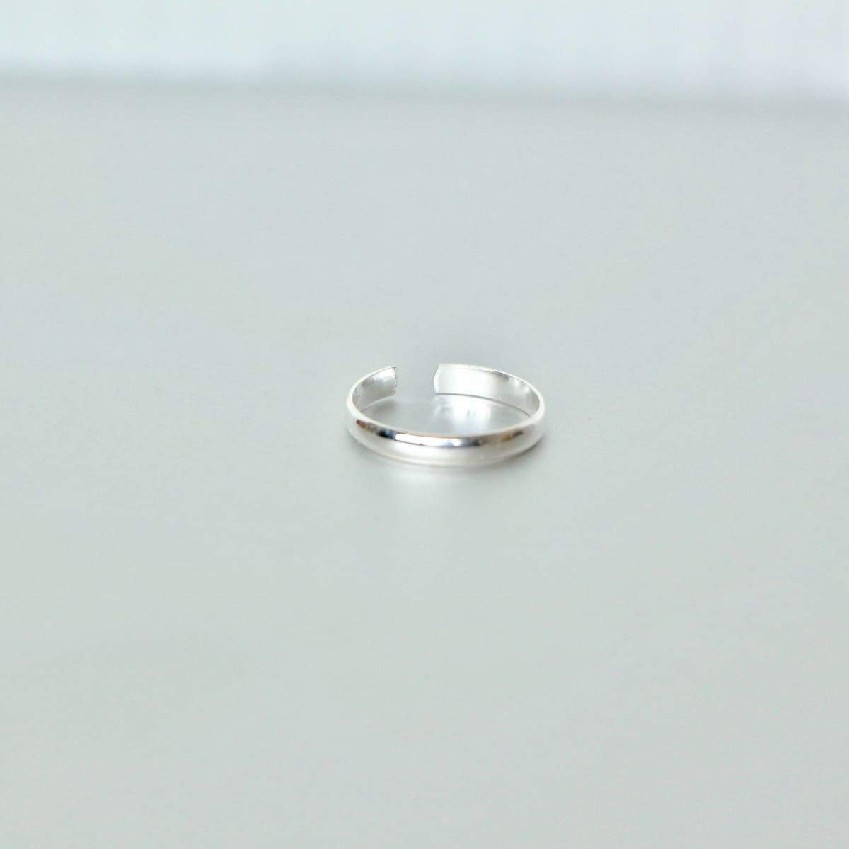 Triple Band Toe Ring 925 Sterling Silver Thin Adjustable Stylish Rings For  Women Size 6