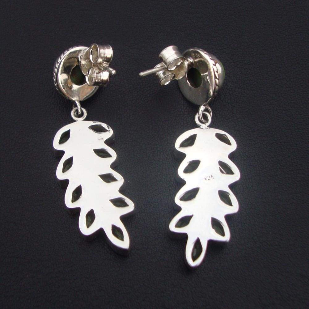 Leaf Earring — Custom Handmade Jewelry, Earrings & Necklaces Prescott AZ |  Stone Creek Designs