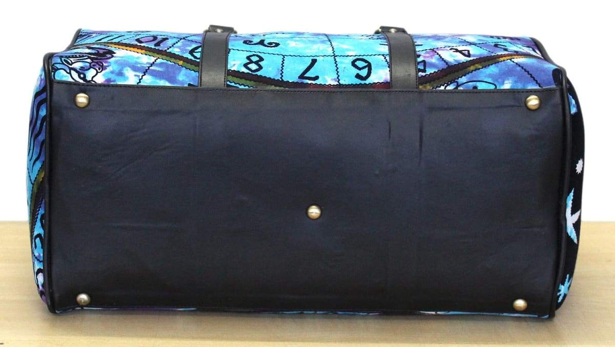 Boho Indian Plaid Duffel Bag, Duffel Bag, Weekender, Gym, Travel, Spor