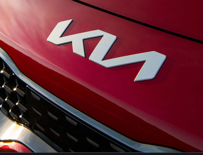 New Kia Logo Badge Emblem in Black or Chrome — KDM Warehouse