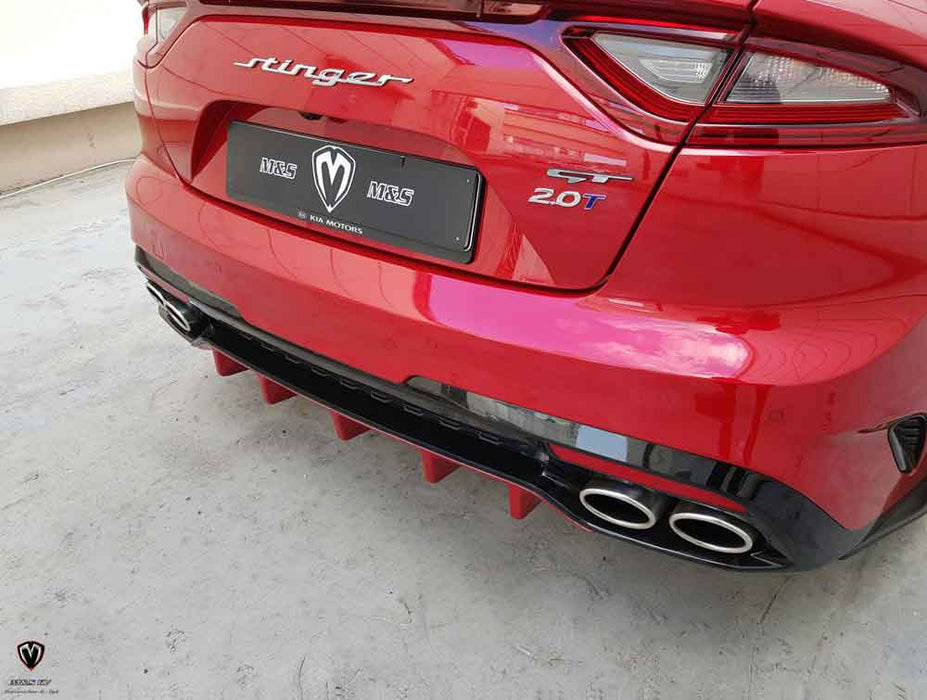 M&S Rear Diffuser for 2018+ Kia Stinger GT — KDM Warehouse