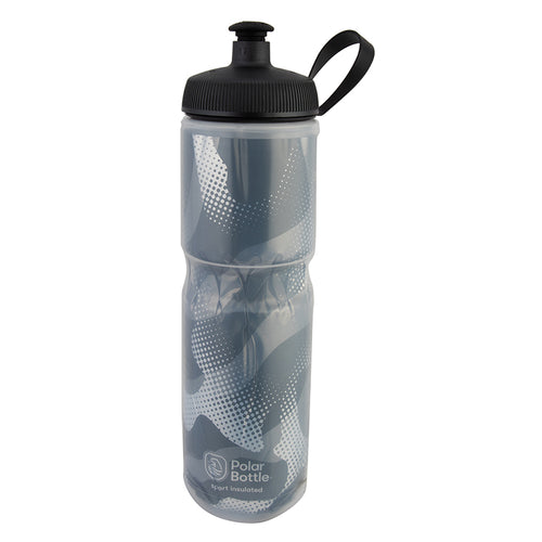 Polar Sport Insulated Contender Water Bottle - 24oz, Blue/Silver
