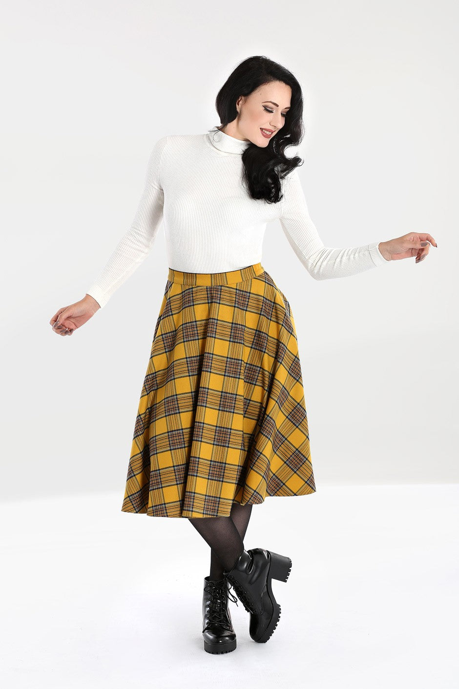 tartan wool skirt uk