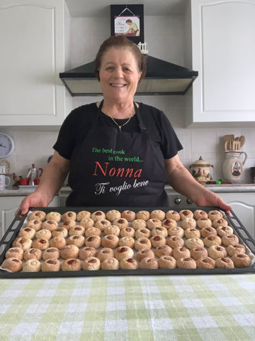 biscotti calabresi con le mandorle fatti da nonna rosina