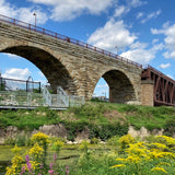 Stone Arch Bridge in Minneapolis, Minnesota