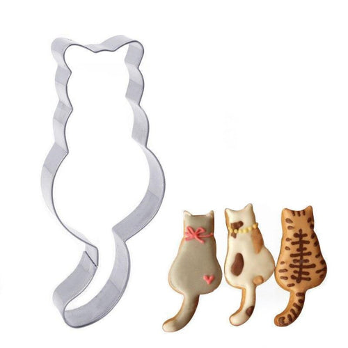 large cat cookie cutter