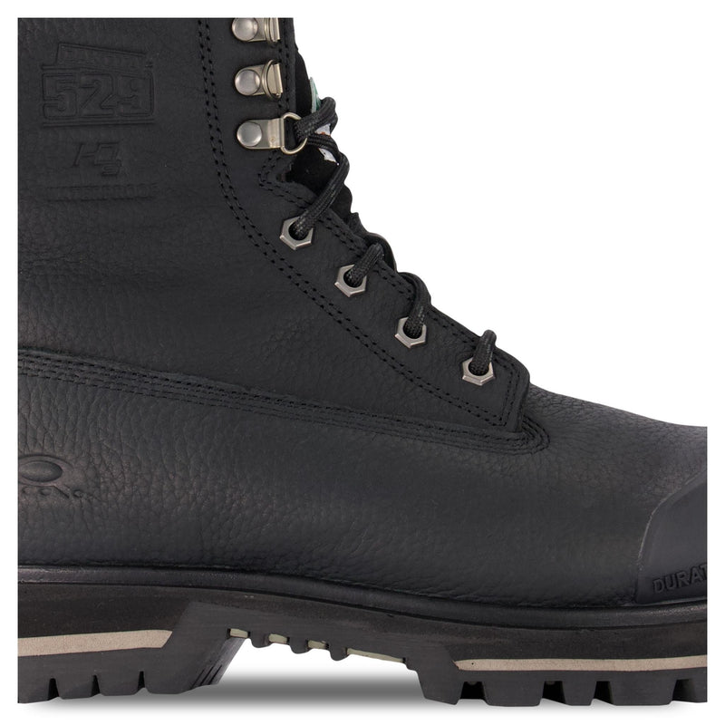 black insulated waterproof work boots