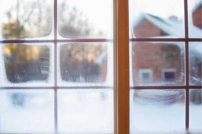 Isolierglas im Winter schützen