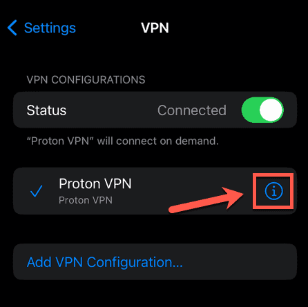 Disable the VPN - Deeper Connect