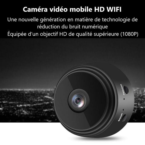 Mini caméra sans fil Wifi Hd 1080p, caméra de recul magnétique sans fil  pour attelage de remorque, enregistreur de caméra de surveillance à  distance Hot Link, pour Residentia