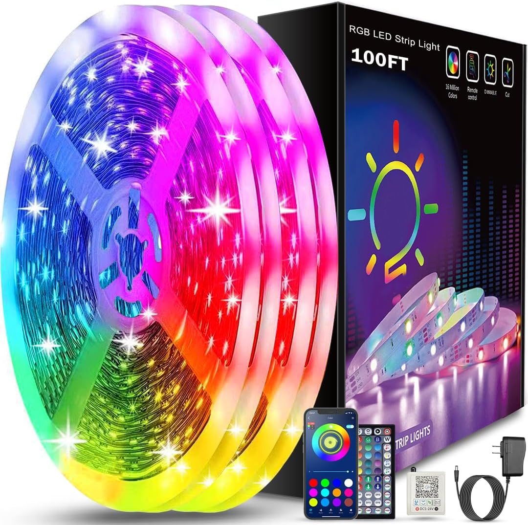 Multicolor LED Strip Lights With Remote Control For Home Decoration And Special Occasions - Solar Wind Led Chime product image