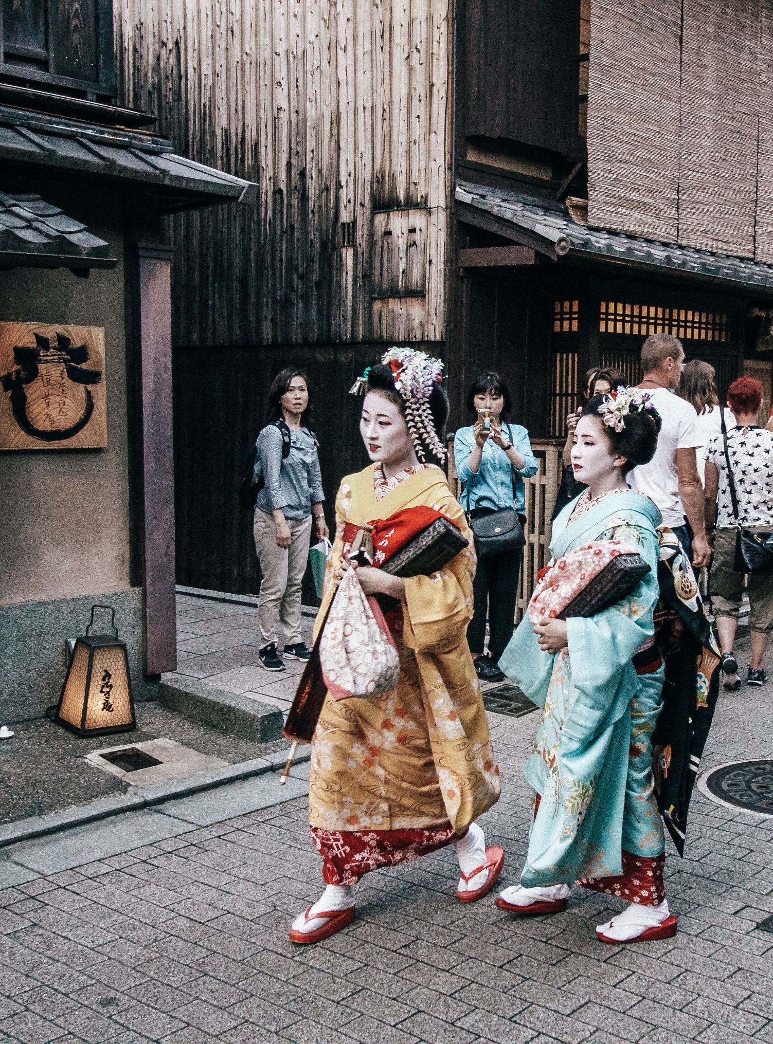 Geisha Kyoto Japon - Jeff Llëon Geisha Kyoto Japon