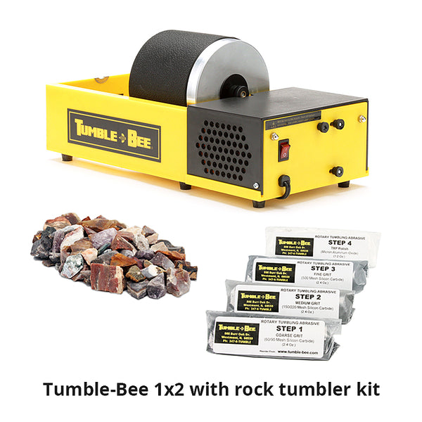 Rock Tumblers with Grit Kits, FREE SHIPPING! Made in the USA