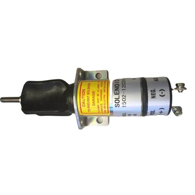 3740028+1502-12C2U1B1S1+2+Terminals+12V+Throttle+Choke+Solenoid+for+JLG+Lift+Kubota+DF750