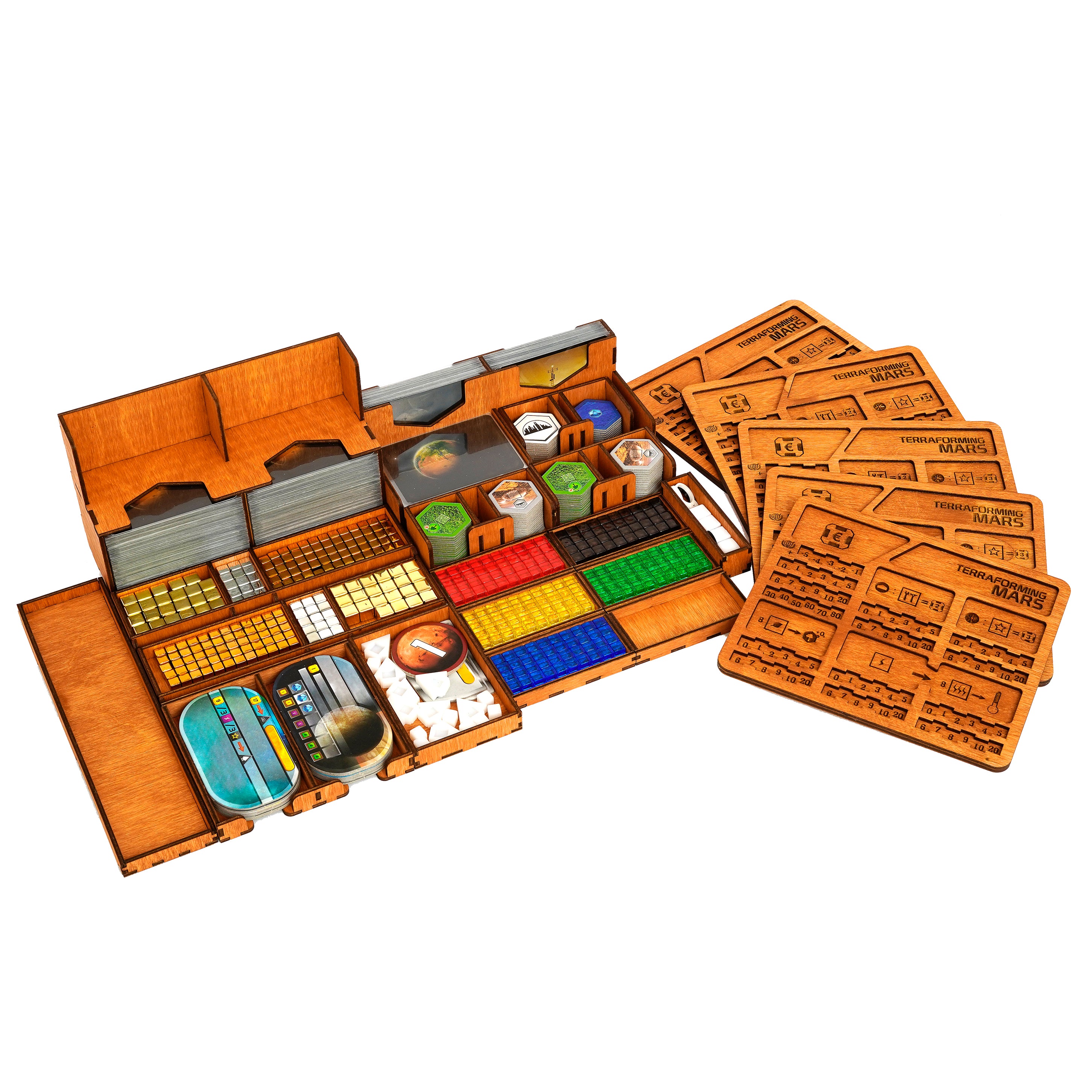 Frosthaven Board Game All-in-One Storage Box Made of Wood –