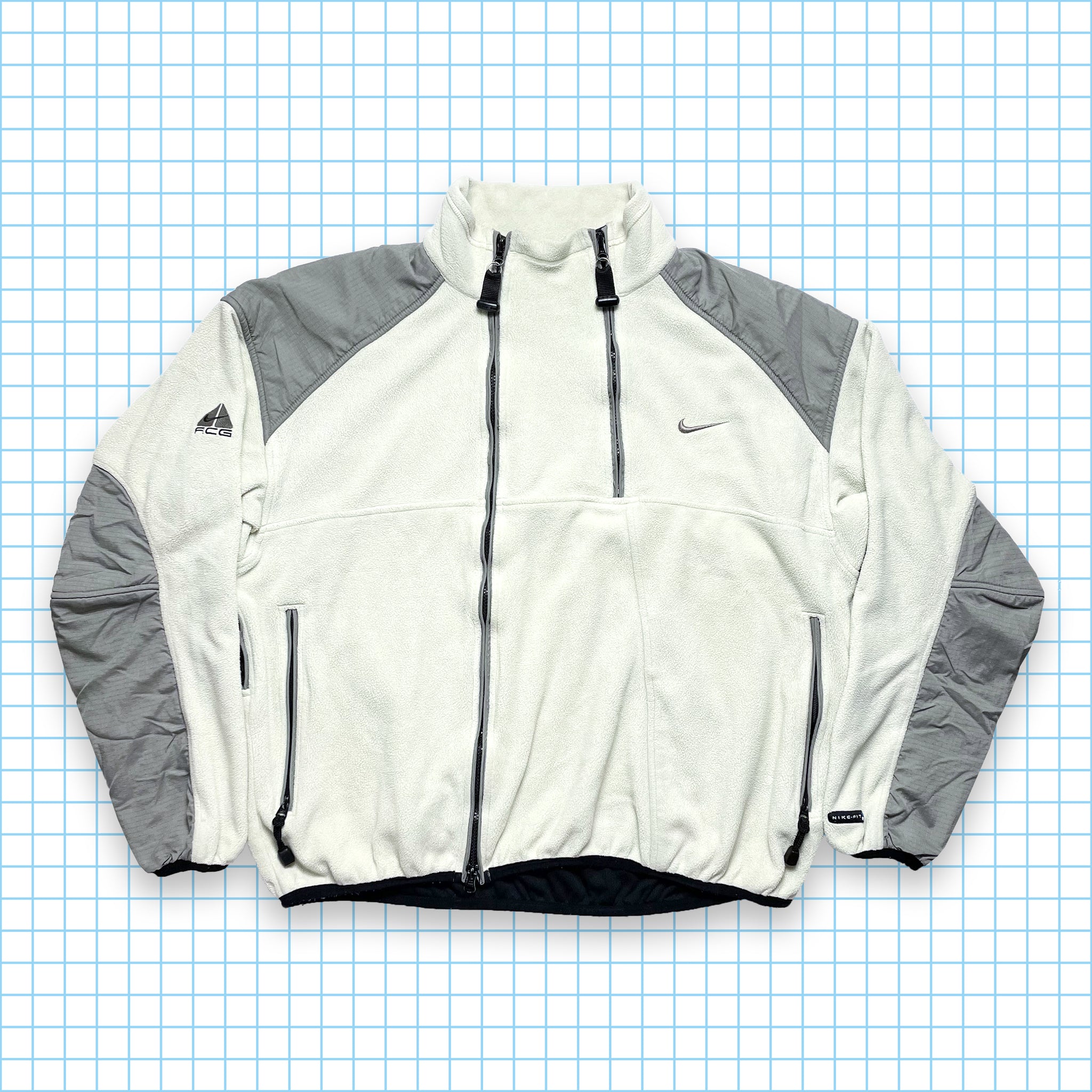 Nike ACG vintage swoosh zip fleece 中田圭祐着-