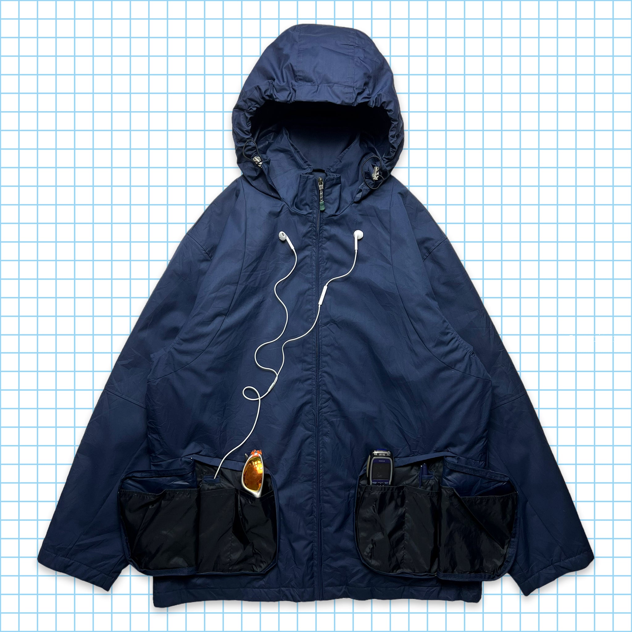 ☆セール 00s 3D Pocket hood jacket - 通販 - jigsaw-agency.com