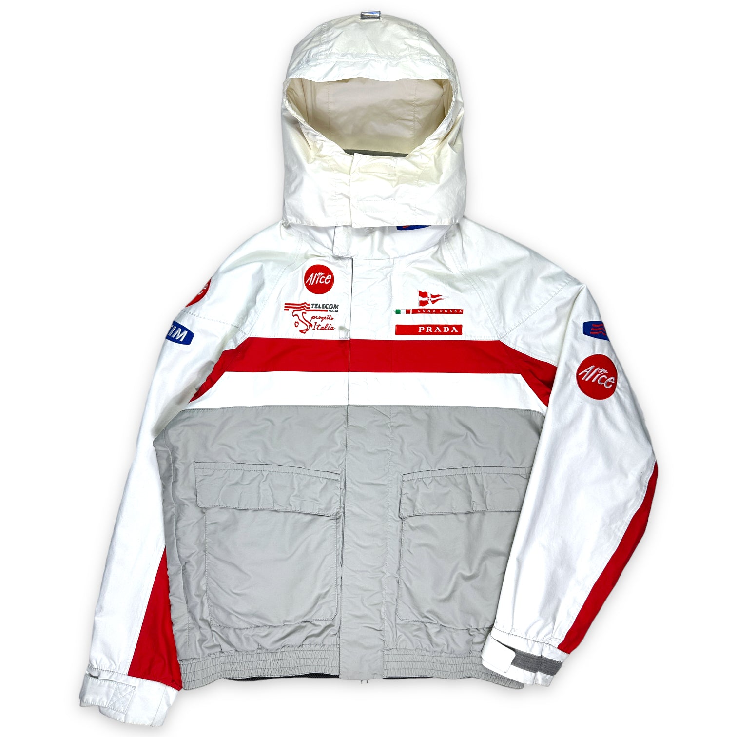 ご注意ください 2003s Prada Luna Rossa nylon jacket | www.tegdarco.com