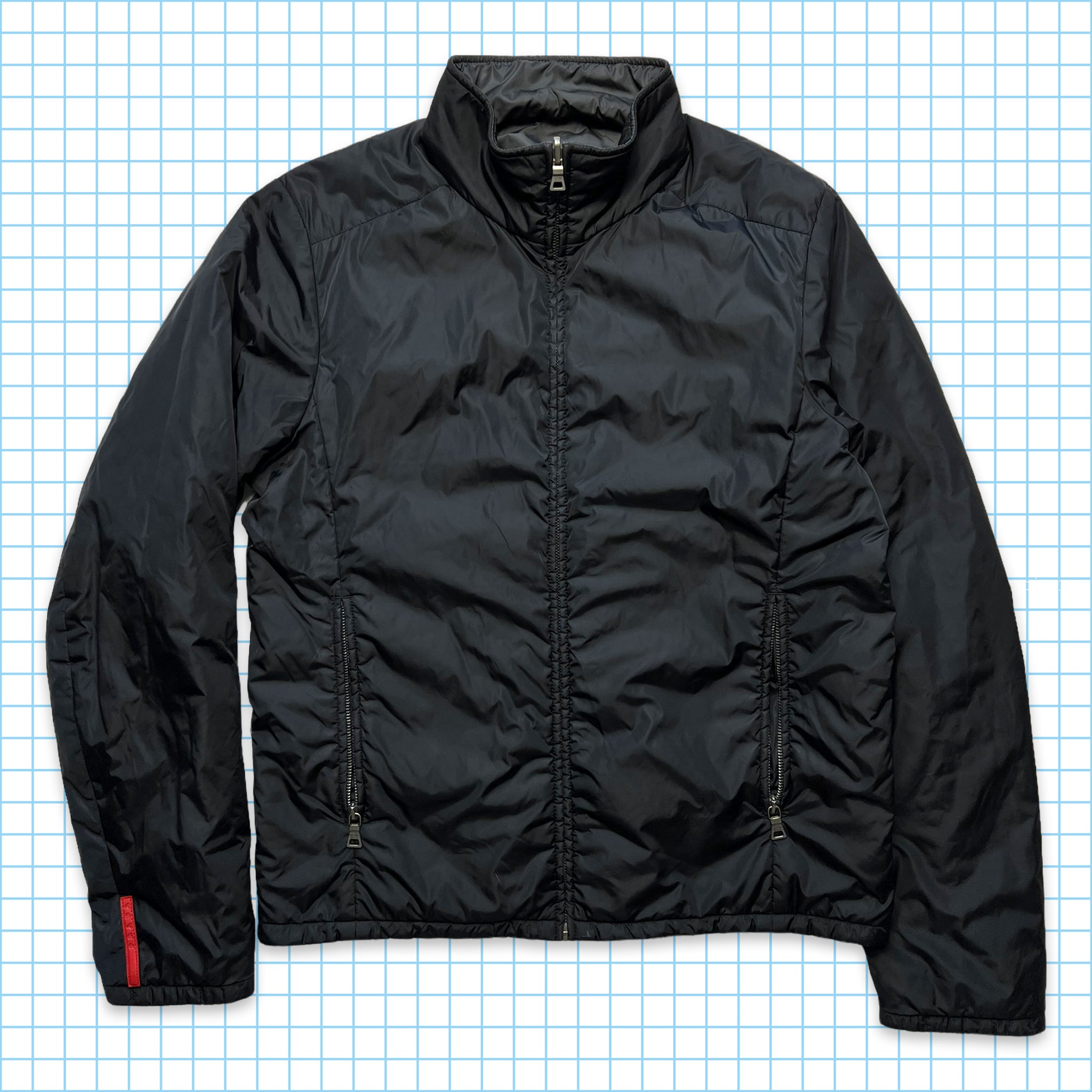 prada sport reversible puffer jacket-