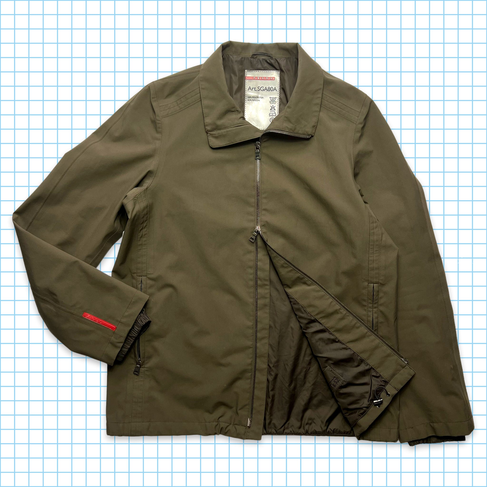 PRADA 2008AW nylon swing jacket - 通販 - gofukuyasan.com