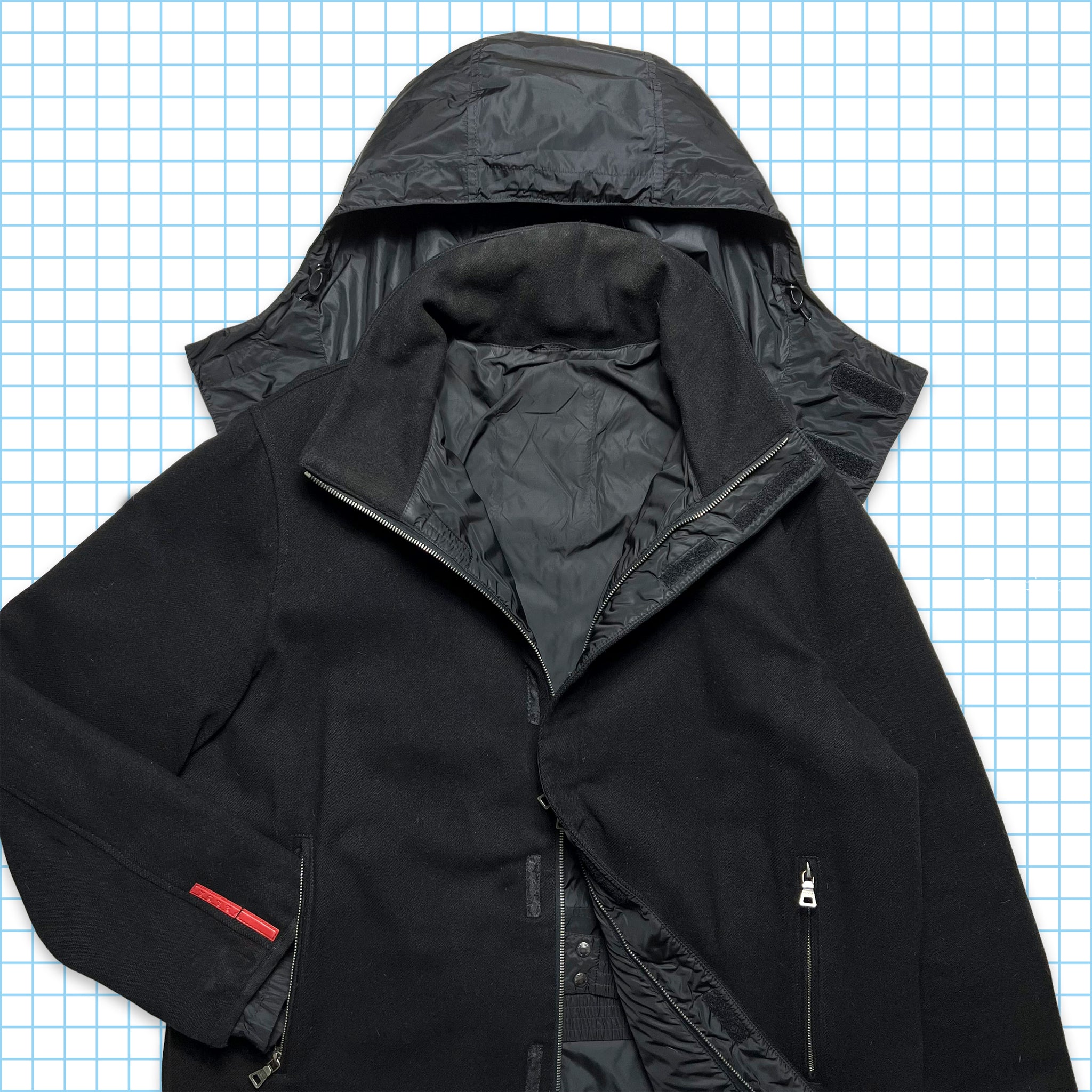 2000s Prada sport nylon jacket Gore-Tex-