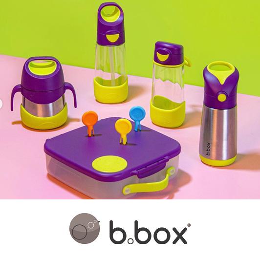b.box - Blue Slate Insulated Food Jar with Spork