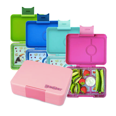 Yumbox Snack 3 Compartment Bento Lunch Box - Various Colours