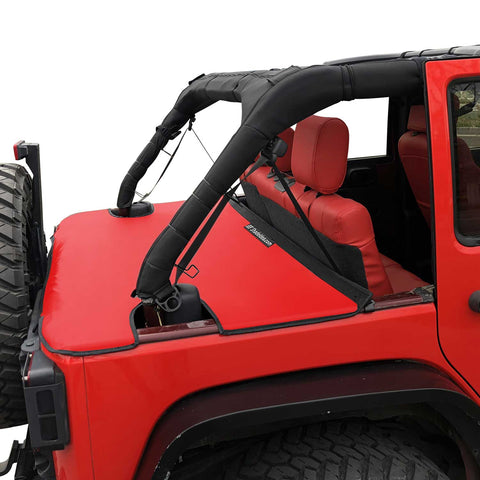 Jeep Wrangler Tonneau Cover JK Unlimited 4 Door Rear Trunk Cover Cargo –  Shadeidea