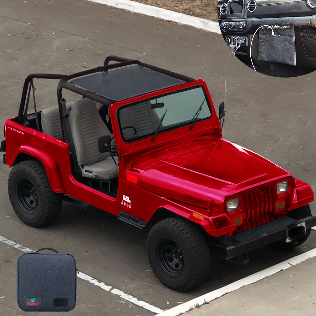 Jeep Wrangler Sunshade Top Shade TJ Cover – Shadeidea