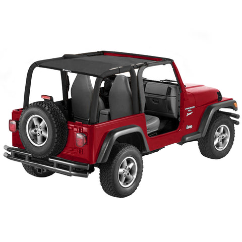 Jeep Wrangler Sun Shade Sunshade TJ Cover Top – Shadeidea