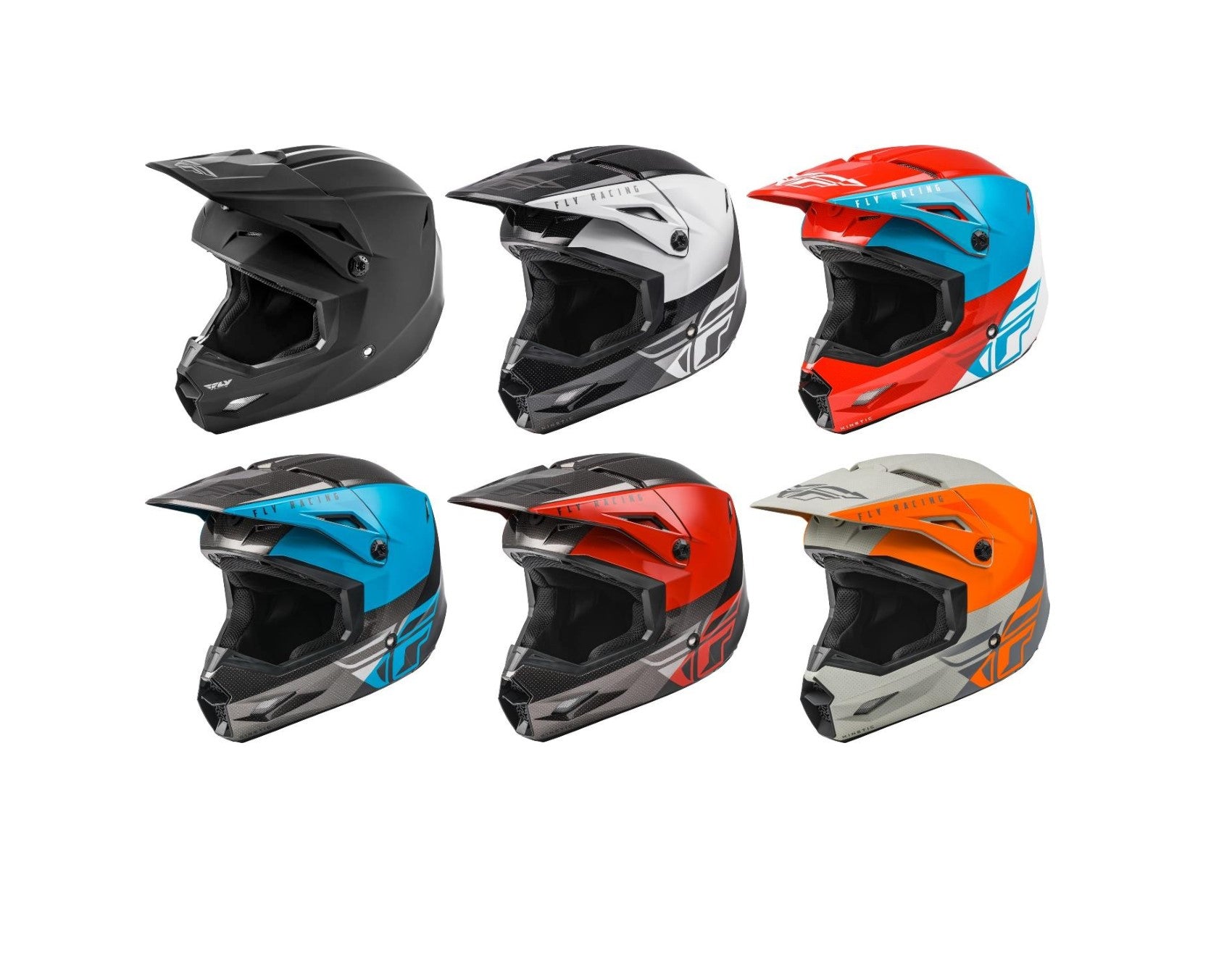 Fly Racing Kinetic Straight Edge Helmet