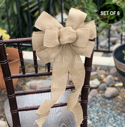 Burlap Bow, burlap and gold large 6 bow, burlap look perfect for Well  Dressed Wolf Joy, A King Is Born