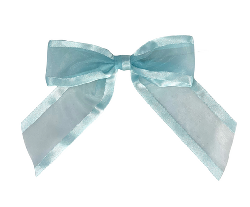 light blue gift ribbon