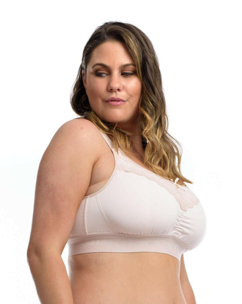 THE ESSENTIAL BALCONETTE BRA: Blush – Full Embrace