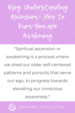 Understanding Ascension Blog from Sarah Belle