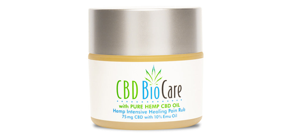 pure hemp cbd balm for pain from CBDBioCare.com.