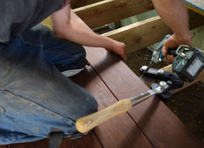 ipe decking fastening