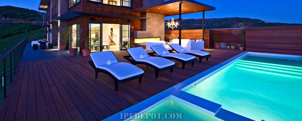 pregrooved ipe decking