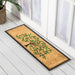 Green Tree Lg Leaf Rubber & Coir Doormat 40x120cm, Door Mats, Ozark Home 